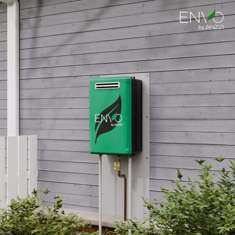 ENVO 199,000 BTU Natural Gas Tankless Water Heater with Copper Heat Exchanger & Safety Features