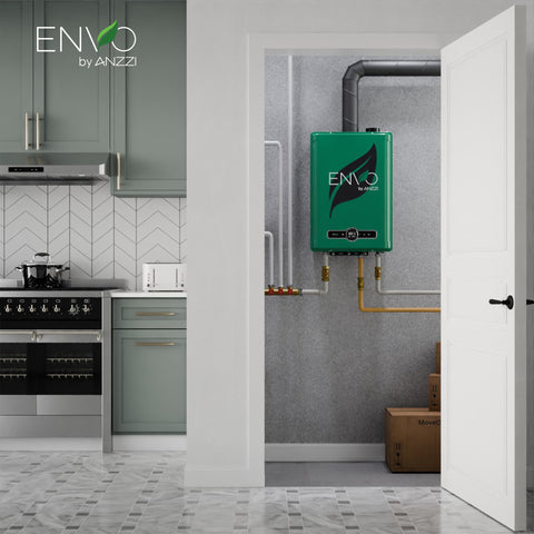 ENVO 180,000 BTU Liquid Propane Tankless Water Heater with Copper Heat Exchanger & Safety Features