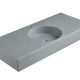 Siena 48" Console Sink in Matte Black with Matte Grey Counter Top