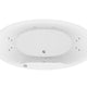 ANZZI Heidi 67 in. Whirlpool and Air Bath Tub in White