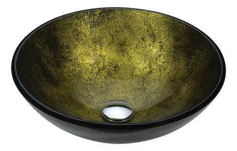 ANZZI Gardena Series Deco-Glass Vessel Sink