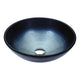 LS-AZ286 - ANZZI Posh Series Deco-Glass Vessel Sink in Brushed Dusk