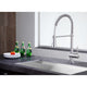 KF-AZ211BN - ANZZI Carriage Single Handle Standard Kitchen Faucet in Brushed Nickel