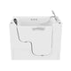 ANZZI Coupe Series 29 in. x 53 in. Right Drain Wheelchair Access Walk-In Whirlpool and Air Tub with Powered Fast Drain in White