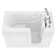 AZB2653RWA - ANZZI Value Series 26 in. x 53 in. Right Drain Quick Fill Walk-In Air Tub in White