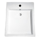 ANZZI Deux Series Ceramic Vessel Sink in White