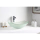 LS-AZ085 - ANZZI Pendant Series Deco-Glass Vessel Sink in Lustrous Frosted