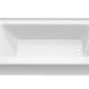 ANZZI Saba 60 in. Right Drain Soaking Front Skirted Bathtub in White