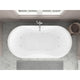 LSR3471AW - Endurance Tubs Janna 6 ft. Whirlpool Tub in White