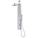 SP-AZ080BN - ANZZI Beverly 3-Jetted Shower Panel with Heavy Rain Shower and Body Jets and Body Jets and Spray Wand in Brushed Nickel