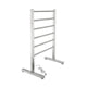 TW-AZ068BN - ANZZI Kiln Series 6-Bar Stainless Steel Floor Mounted Electric Towel Warmer Rack in Brushed Nickel