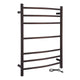 TW-AZ027ORB - Gown 7-Bar Stainless Steel Wall Mounted Towel Warmer in Oil Rubbed Bronze