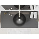 ANZZI Amalfi Round Glass Vessel Bathroom Sink