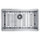 ANZZI Aegis Undermount Stainless Steel 30 in. 0-Hole Single Bowl Kitchen Sink with Cutting Board and Colander