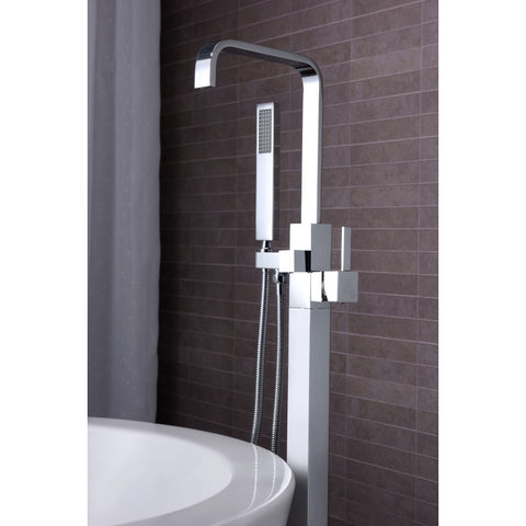 ANZZI Victoria 2-Handle Claw Foot Tub Faucet with Hand Shower