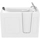 ANZZI 53 - 60 in. x 26 in. Right Drain Soaking Walk-in Tub in White