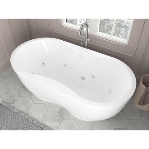 LSR3471AW - Endurance Tubs Janna 6 ft. Whirlpool Tub in White