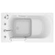 AZB3053LWS - ANZZI Value Series 30 in. x 53 in. Left Drain Quick Fill Walk-In Soaking Tub in White