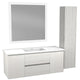 VT-MR4SCCT48-WH - ANZZI ANZZI Conques 48 in. W x 20 in. H x 18 in. D Bath Vanity Set in Rich White with Vanity Top in White with White Basin and Mirror