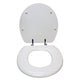 T1-AZ301WH - ANZZI XL COMFORT Round Closed Toilet Seat in White