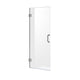 ANZZI Fellow Series 24 in. by 72 in. Frameless Hinged Shower Door with Handle