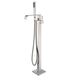 FS-AZ0044BN - ANZZI Angel 2-Handle Claw Foot Tub Faucet with Hand Shower in Brushed Nickel