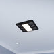 EF-AZ106MB - ANZZI Summers Series 100 CFM Ceiling Mount Bathroom Exhaust Fan with Brilliant LED Light, Humidity Sensor Activation