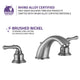 ANZZI Prince 8 in. Widespread 2-Handle Bathroom Faucet