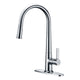 ANZZI Orbital Single Handle Pull-Down Sprayer Kitchen Faucet