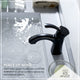 ANZZI Alto Series Single Hole Single-Handle Mid-Arc Bathroom Faucet