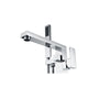 ANZZI Khone 2-Handle Claw Foot Tub Faucet with Hand Shower