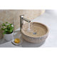 LS-AZ147 - ANZZI Desert Basin Vessel Sink in Classic Cream Marble