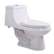 ANZZI Odin 1-piece 1.6 GPF Dual Flush Elongated Toilet in White