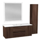 VT-MR4SCCT48-DB - ANZZI ANZZI Conques 48 in. W x 20 in. H x 18 in. D Bath Vanity Set in Dark Brown with Vanity Top in White with White Basin and Mirror