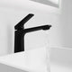 L-AZ904MB - ANZZI Single Handle Single Hole Bathroom Vessel Sink Faucet With Pop-up Drain in Matte Black