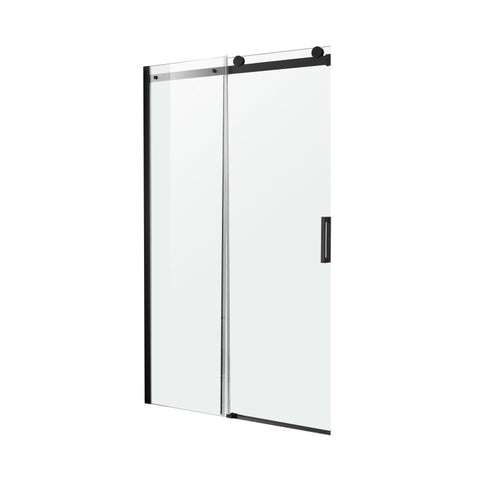 ANZZI Rhodes Series 60 in. x 76 in. Frameless Sliding Shower Door with Handle