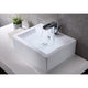 LS-AZ130 - ANZZI Vitruvius Series Ceramic Vessel Sink in White