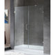 SD-AZ07-01CH-R - ANZZI 60 in. by 72 in. Frameless Hinged Alcove Shower Door in Polished Chrome with Handle