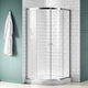 ANZZI Mare 35 in. x 76 in. Framed Shower Enclosure with TSUNAMI GUARD