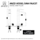 ANZZI Tutti Single Hole Single-Handle Bathroom Faucet