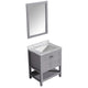 V-MGG013-30 - ANZZI Montaigne 30 in. W x 35 in. H Bathroom Bath Vanity Set in Rich Gray