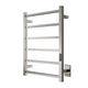 ANZZI Charles Series 6-Bar Stainless Steel Wall Mounted Electric Towel Warmer Rack