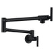 KF-AZ258BKM - ANZZI Braccia Series 24" Wall Mounted Pot Filler in Matte Black