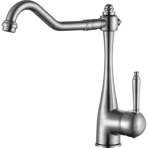 KF-AZ198BN - ANZZI Patriarch Single Handle Standard Kitchen Faucet in Brushed Nickel