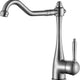 Patriarch Single Handle Standard Kitchen Faucet in Brushed Nickel