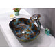 ANZZI Avao Series Vessel Sink in Panye Blue