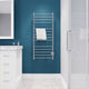 ANZZI Elgon 14-Bar Stainless Steel Wall Mounted Towel Warmer Rack