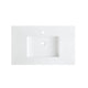 ANZZI Orchard 36 in. Console Sink with Glossy White Counter Top