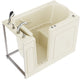 Coupe Series 30 in. x 53 in. Left Drain Quick Fill Walk-In Air Tub in Biscuit