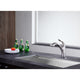 KF-AZ205BN - ANZZI Di Piazza Single-Handle Pull-Out Sprayer Kitchen Faucet in Brushed Nickel